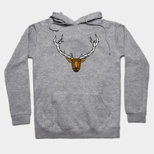 Geometric Deer Hoodie